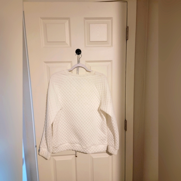 NWT Zolucky longsleeve off white top sz Lg - Picture 2 of 8